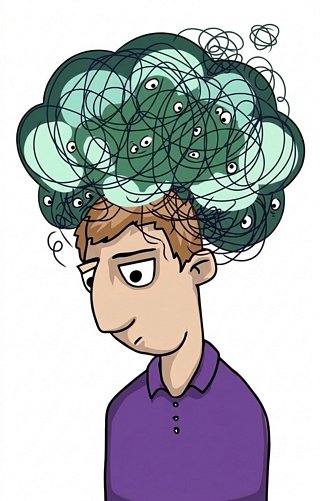 Your Brain Is Much Better at Generating Thoughts Than Suppressing Them